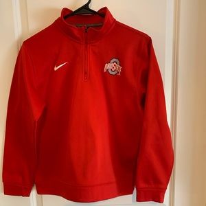Nike Ohio State 1/4 zip pullover